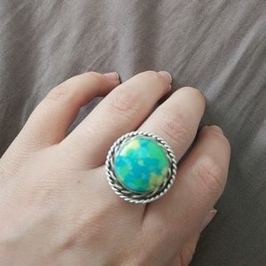 Ring (size 7.5-8.5) QVC